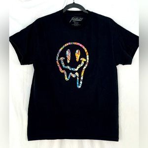 POPULAR POISON —T-SHIRT SIZE MEDIUM—TRIPPY ART—GOOD CLEAN CONDITION